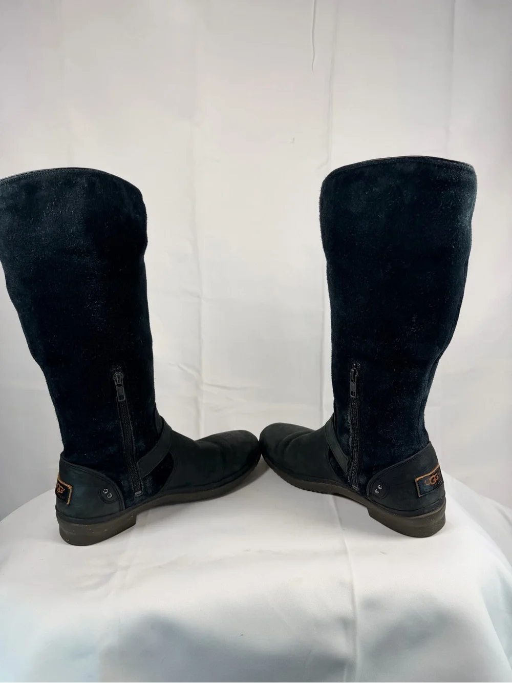UGG Women’s Size 9 Boots Tall Riding Style Leather Suede